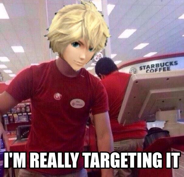 dozybread's tweet image. Shulk from Target
