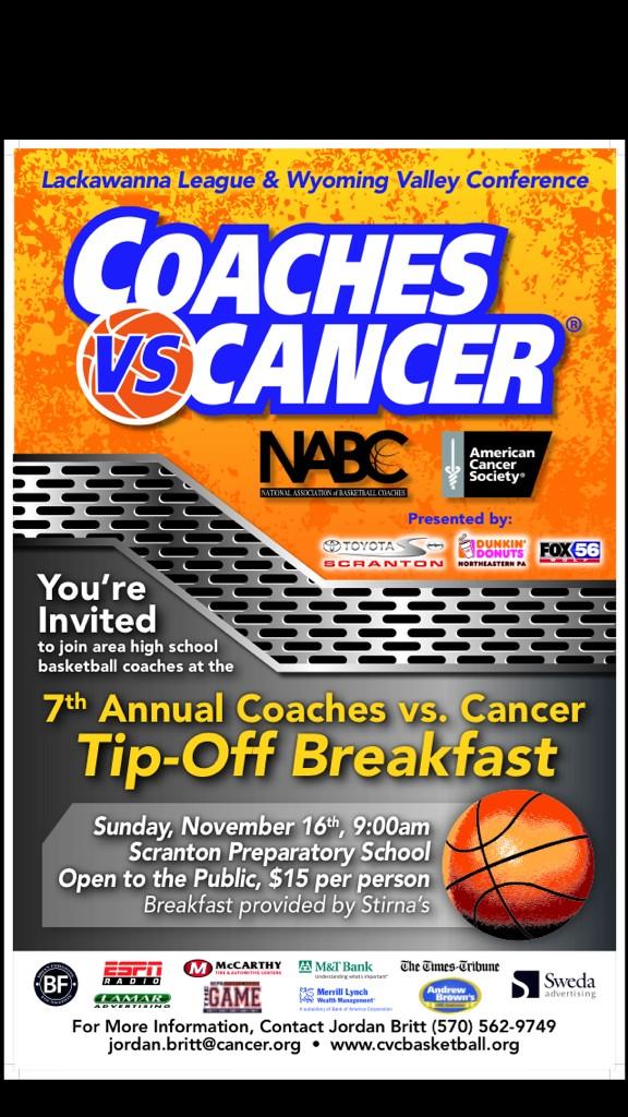 CoachesvsCancer NEPA tweet media