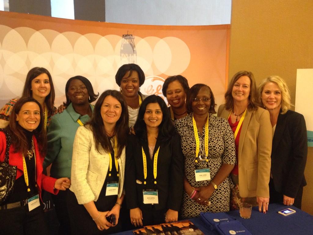 Kansas_beth's tweet photo. @ge_oilandgas Discussing technology, challenges and the future of energy in Houston today. #GETalent #WGLC http://t.co/V75GvT4GCk