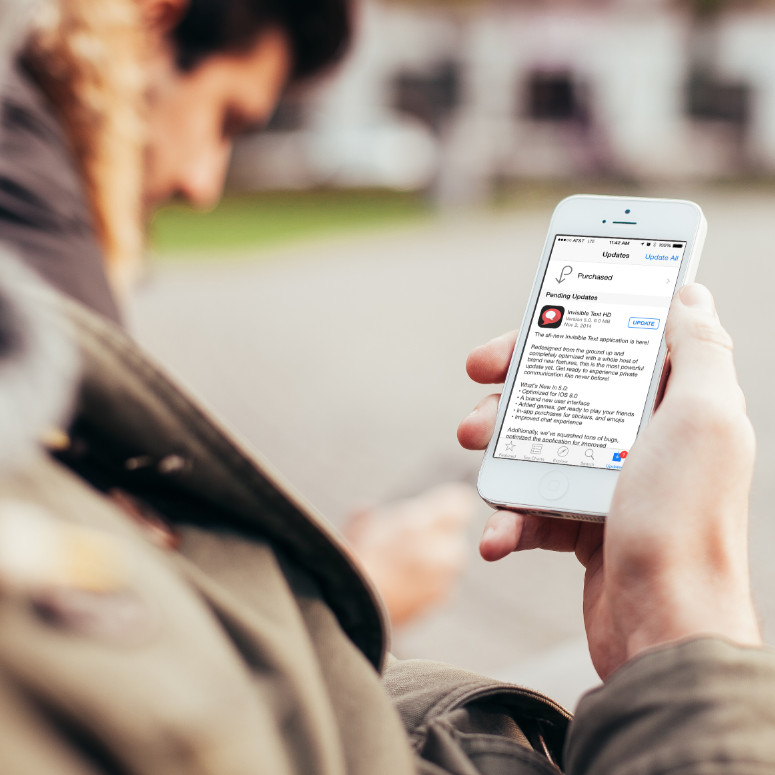 GoInvis's tweet image. The #InvisibleText5 app update hit the app store earlier this week!  Have you updated yet? #GoInvis