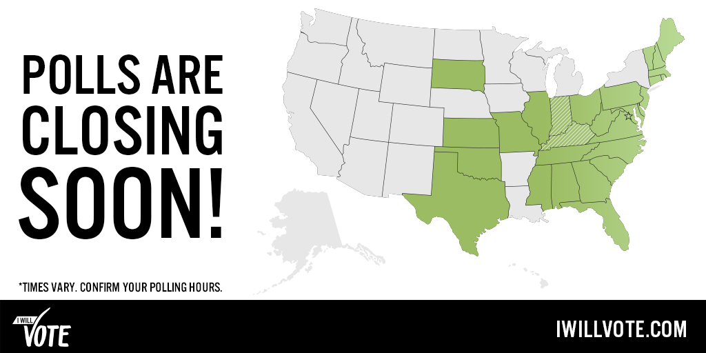 TheDemocrats's tweet photo. There's still time! Confirm your polling location and go vote: http://t.co/8whFv3XNE5 #GoVote2014 http://t.co/Lc4U3OWCHs