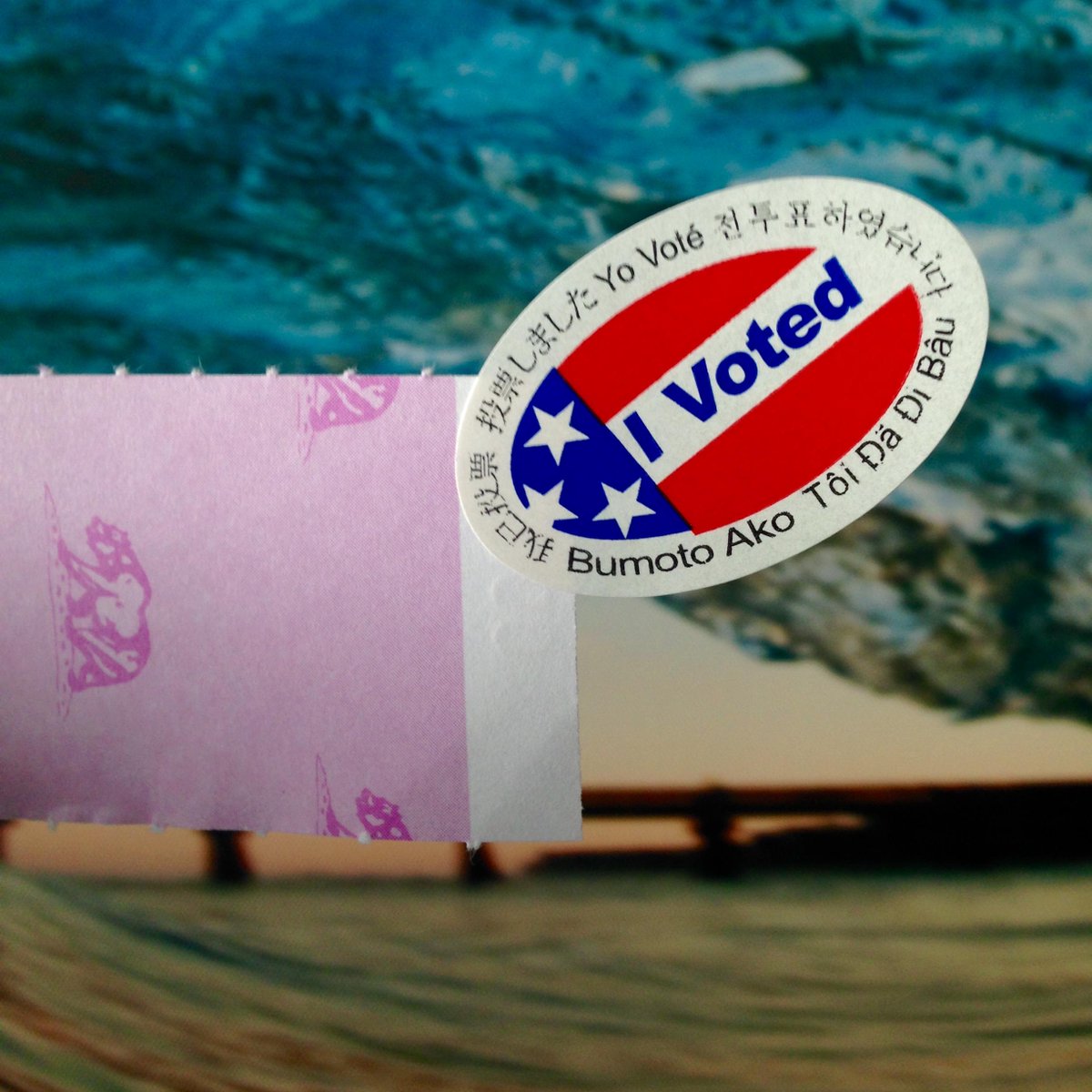 Mercy's tweet photo. Hell of a day, but I got it done. #LAvotes2014 http://t.co/NgbaJz5Uts