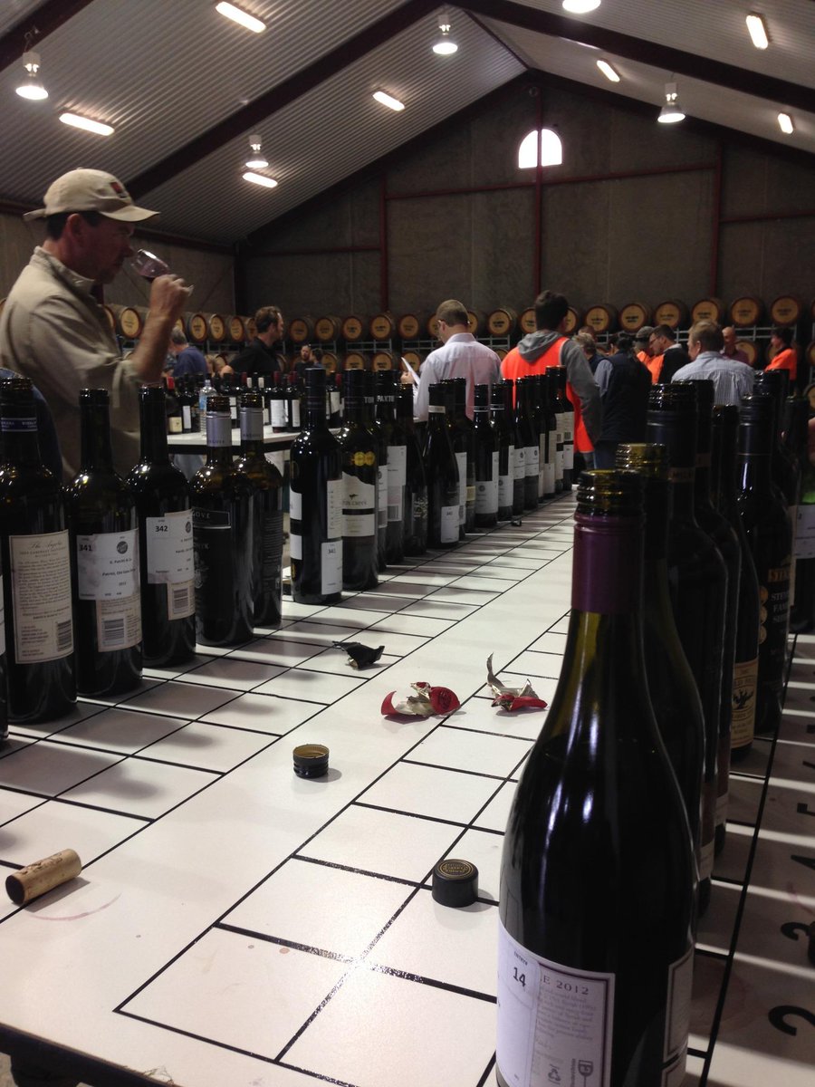 Quick break from the day job to taste through the <a href="/mclaren_vale/">McLaren Vale</a> wine show entries yesterday, so many awesome wines!