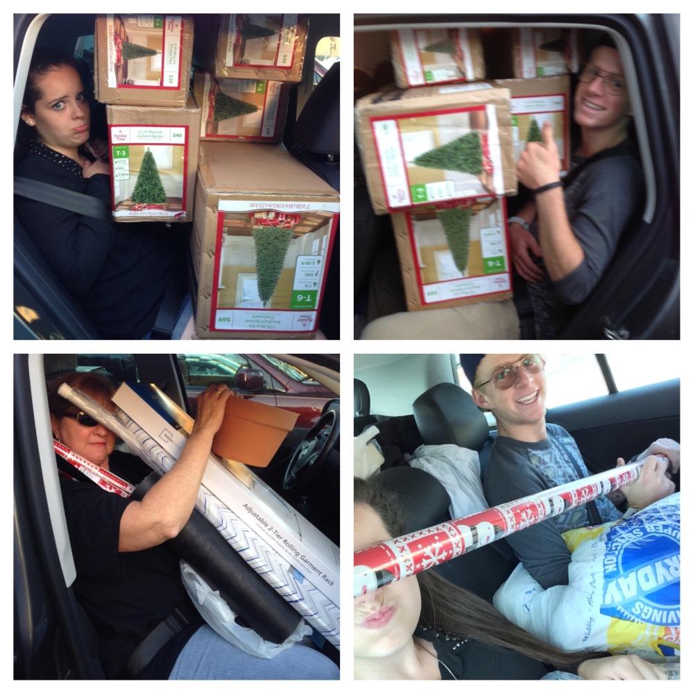 So this happened today while prop shopping for Almost Maine