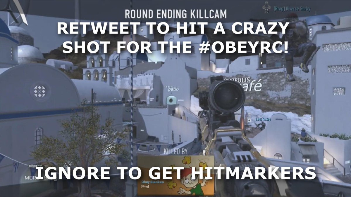 FaZeBlaze's tweet image. RETWEET FOR LUCK #OBEYRC