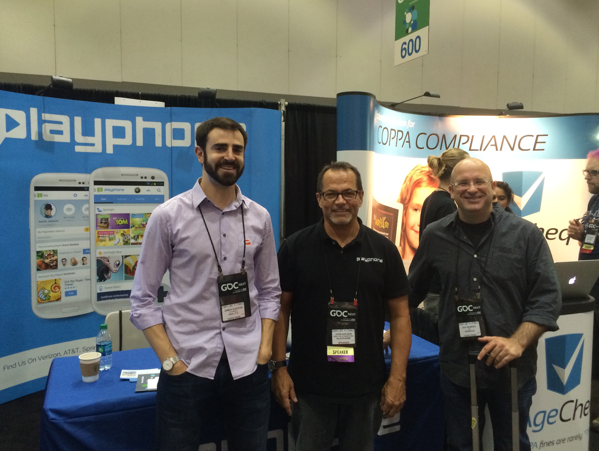 OANDAPC's tweet photo. At #GDCNext today our Jim Kidston hung out with @Guybendov CEO of #SidekickGames #gamedev #gamelaw #clients http://t.co/dmjWhaoiIF
