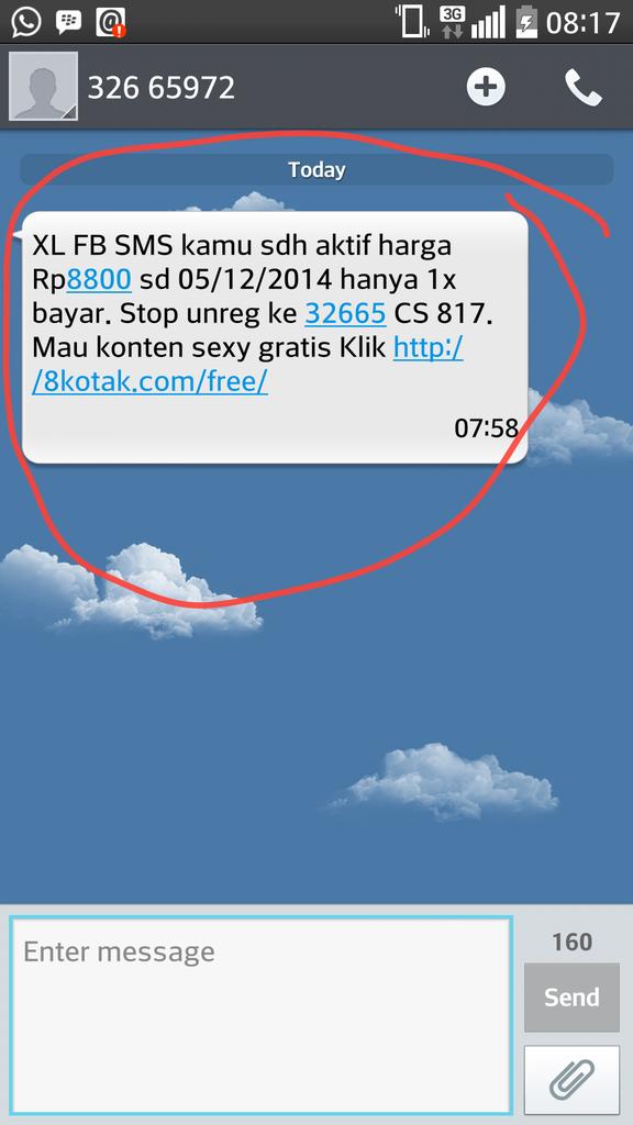 edowikar's tweet photo. @XL123 @XLCare mohon untuk menghentikan program2 spt ini, saya ga mrsa reg,dan pulsa kepotong rp8800 sbyk 2x http://t.co/LCuB6fdZXe