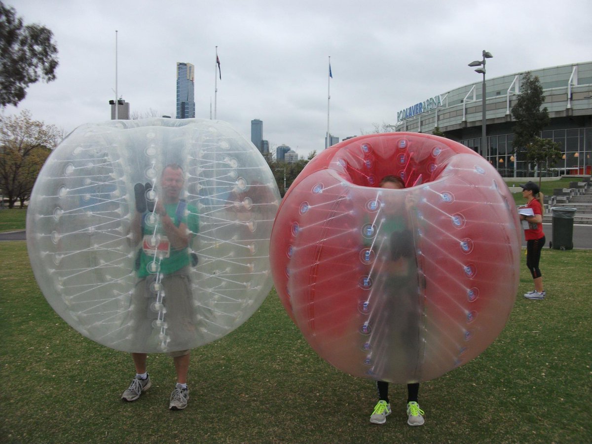 We recommend <a href="/EasternIndoor/">Eastern Indoor</a> Bubble Soccer! A fun activity which was part of our 2014 Great Amazing Race!