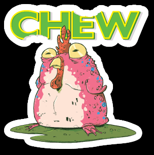 If you have read Chew by Layman and Guillory, you will want this sticker.
stickermule.com/marketplace/67…