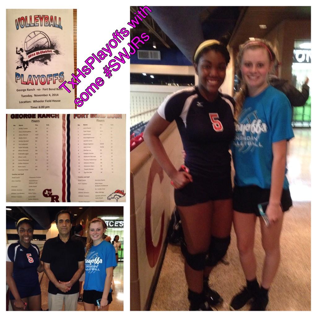 SWJRsVballClub's tweet photo. ✨#GRHS took the win vs #GBHS #playoffstateofmind #txhsvolleyball #SWJRs #Proud! 💙 ✨ http://t.co/wqyGn9pOj5