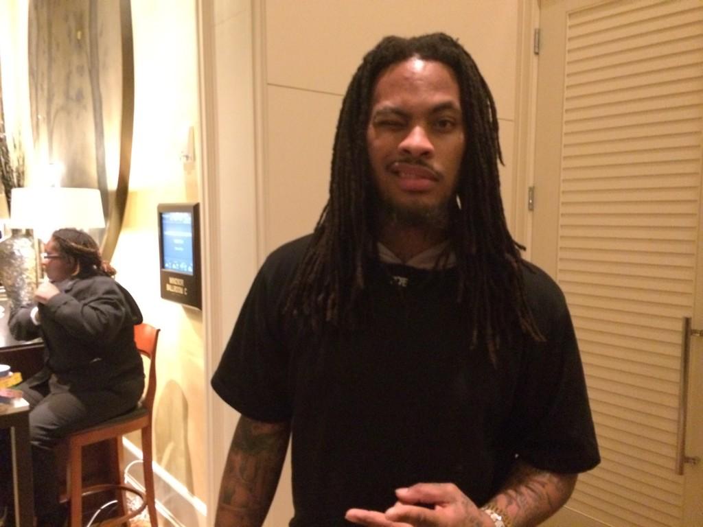 RT ReporterBlayne Meanwhile, rapper Waka Flocka Flame stopped by the ...