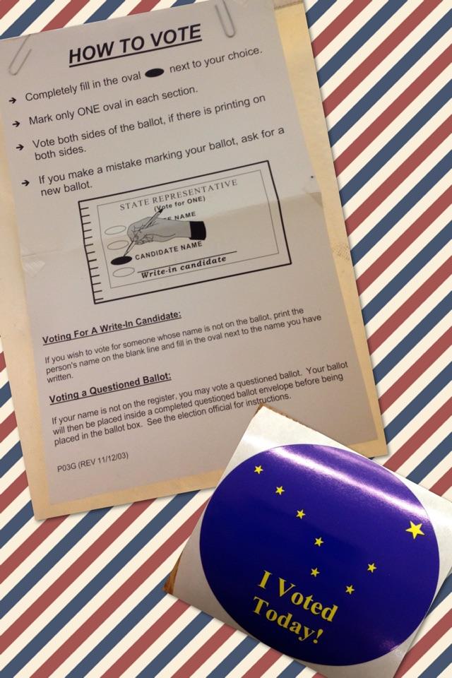 ashleymfoster's tweet photo. Did my duty! What about you? http://t.co/F3gnW61iPv http://t.co/mAgvaT5Xs0