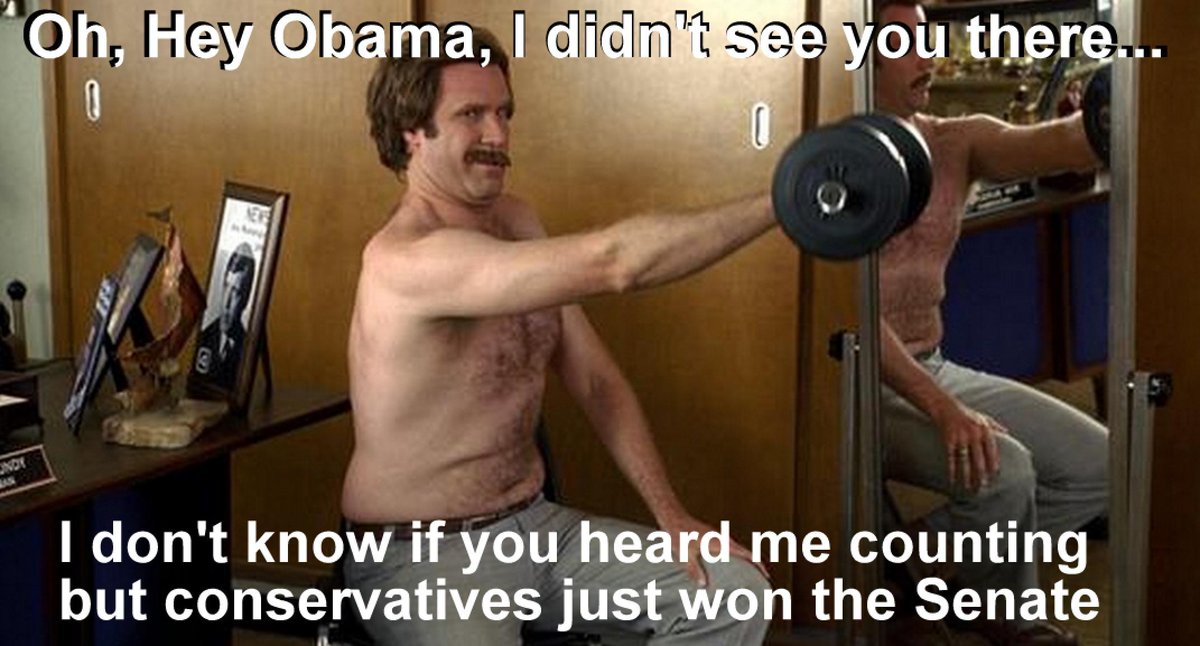 Oh hey Obama, didn't see you there...