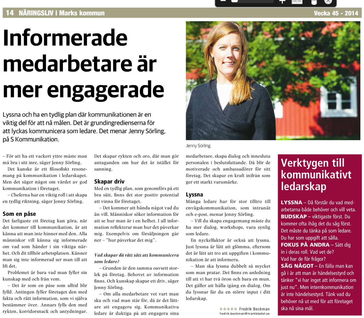 jsorling's tweet photo. Några konkreta tips för att utveckla #internkommunikation - och varför det är så viktigt http://t.co/mOPc5g7PU7 http://t.co/IAJep9zNe7