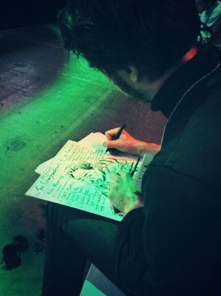 LutGoovaerts's tweet photo. Look here, @flandersdc and #cwf14. @GuyKawasaki by Pieter Fannes! #expectmore http://t.co/nX3ZCwfBgG