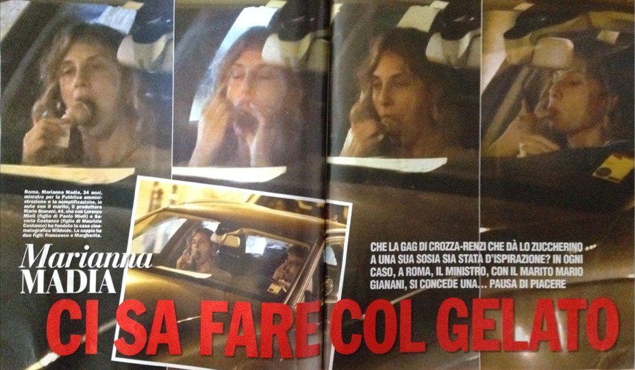 espressonline's tweet photo. La vergognosa pagina di Chi sul ministro Madia. Nel 2014 si può pubblicare ancora roba simile?
http://t.co/ssrAbiTxoY http://t.co/uEkxTHhtRI