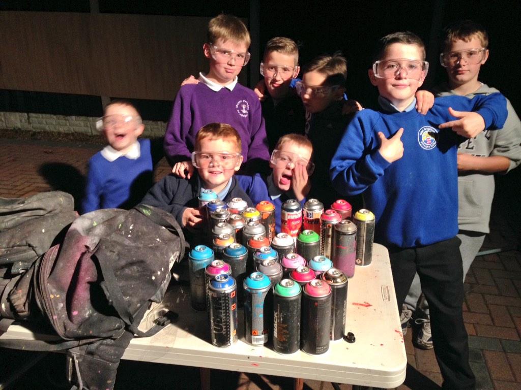 zapgraffiti's tweet image. Thanks &amp;amp; well done to all the kids at @BrightsideCLC New Brighton who got busy at our graffiti workshop last night!