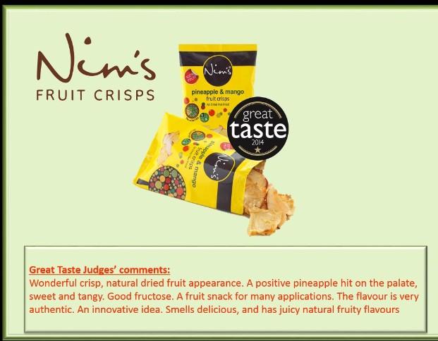 Thank you @LottieLoveFood! So glad you like them, after all Great Taste Awards are for the best products only!