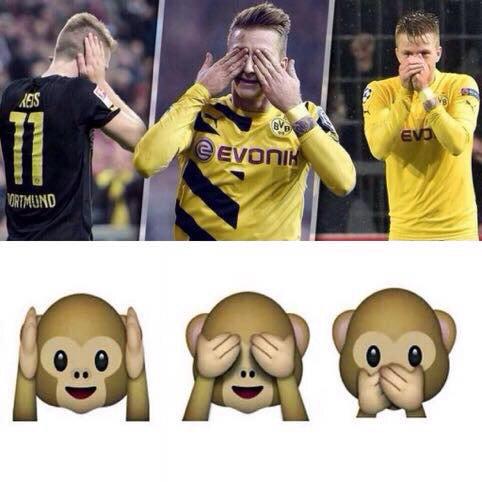 sportstudio's tweet image. Hier noch mal Marco #Reus @BVB und sein dreifacher Emoji-Jubel. Wir freuen uns auf weitere... 😺👹😈👽