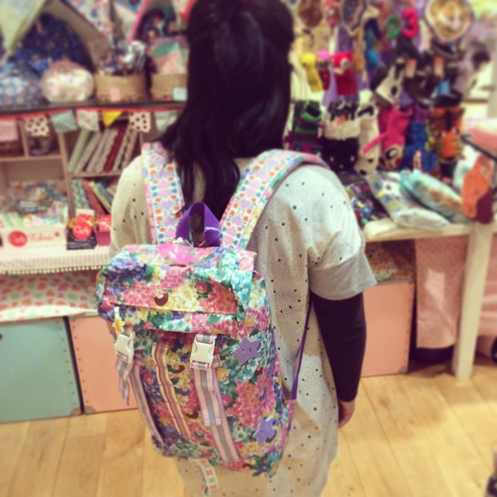 横浜店】fafa×モンチッチ【リュックサックM¥8324+tax/L¥11000+tax 