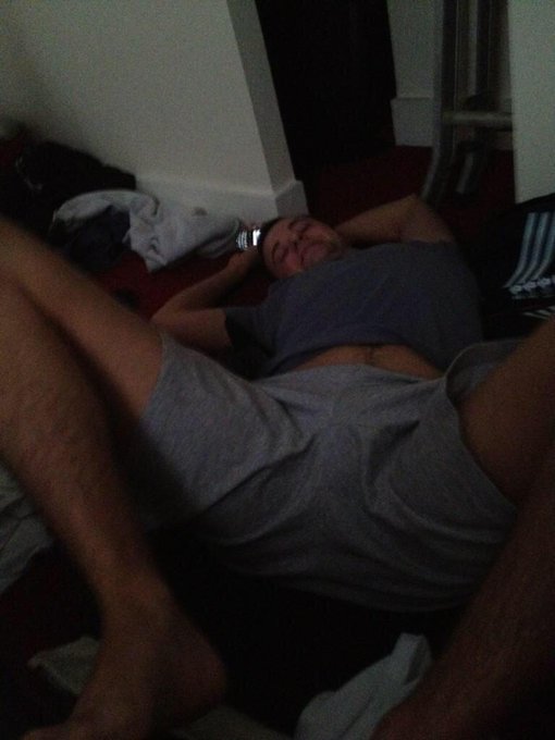 Think he's ready for it 😆 http://t.co/AiTwCcMe9k