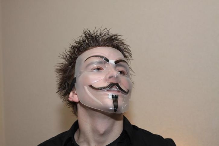 Thanksbitcoin's tweet image. V-for-vendetta / Anonymous Masks: 3 pieces incl. shipping for 0.15 #BTC: 
#anonymous #anonops #wikileaks #wearechange