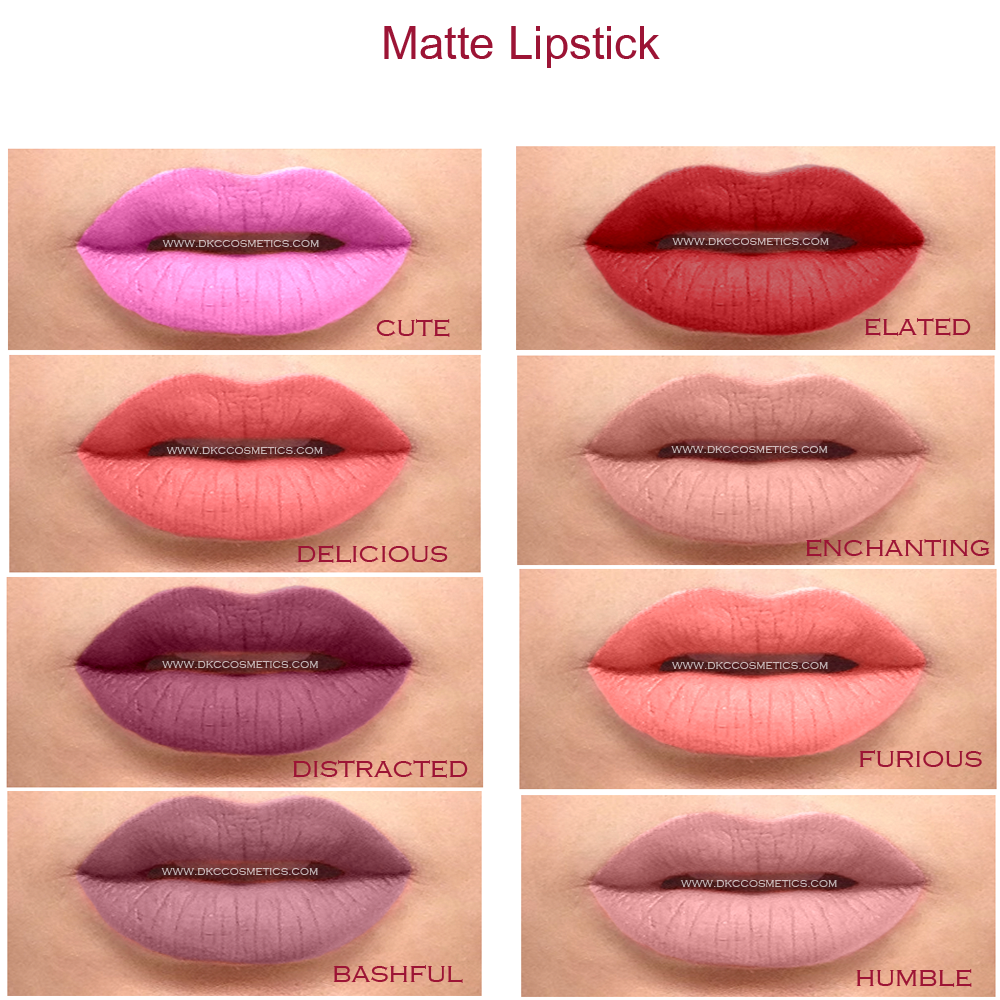 DKCCosmetics's tweet photo. Check out our many shades of matte lipstick!!! Highly pigmented, richly formulated, and long wearing #dkccosmetics http://t.co/uaj36TE0NX