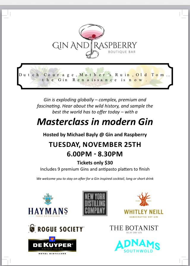 Gin master Class only $30 for 9 gin tastings and food . #gigagtownwanaka are you a gin fan ? ..... I am !