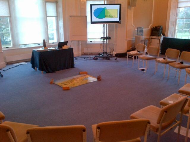 richardlittleda's tweet photo. All good to go for #lifeshapes session 3 at Waverley Abbey @RichR_3dmUK http://t.co/ZDSupNKzub