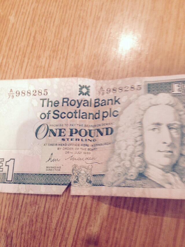 c_bishop1987's tweet image. Mind..,..Blown #OnePoundNote