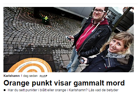 Karlshamnskmn's tweet photo. Om vår "punktmarkering" till appreklam. Logga in och läs på http://t.co/C6ABChgfVs #BLT #karlshamn350 http://t.co/N1tCjfLLJt