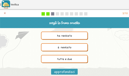 Treccani's tweet photo. #Grammatica Qual è la forma corretta?
a) ha nevicato b) è nevicato c) entrambe
http://t.co/jv78K7clcC (©App Treccani) http://t.co/rB2EmJJxtG