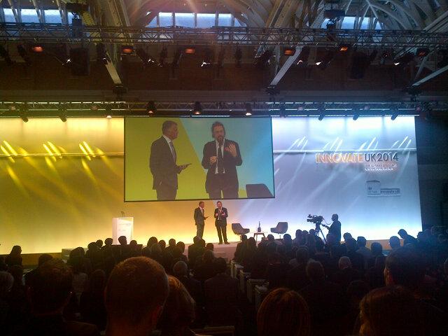 Huw_J's tweet image. Rich of #Shadowrobot talks about the opportunity for robotics #innovateuk14