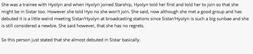 HyolynUpdates's tweet photo. #EXIDs #Hani talks about almost debuting with #Hyolyn
Cr. for transl. Jadakiss13
https://t.co/yvNl4SsTja post 3:35 http://t.co/xNodjqW5fG