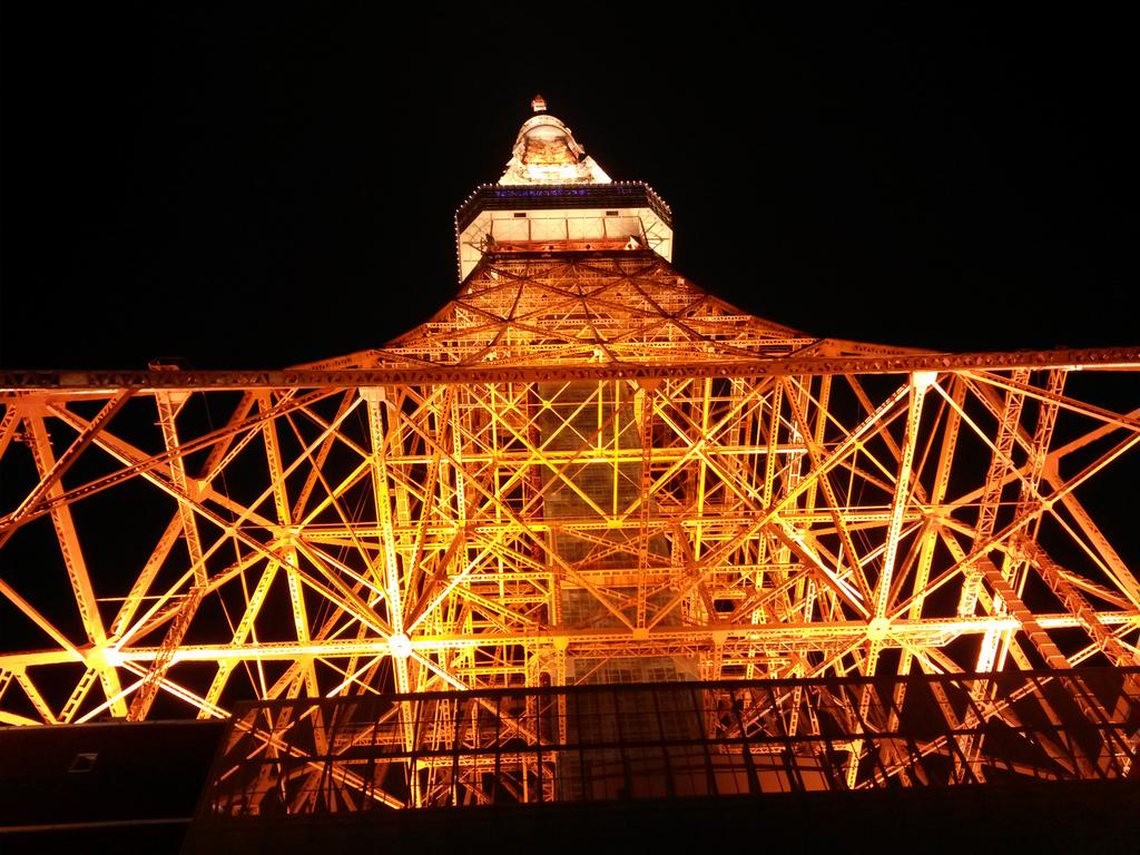 Looks like it was on fire - Tokyo Tower