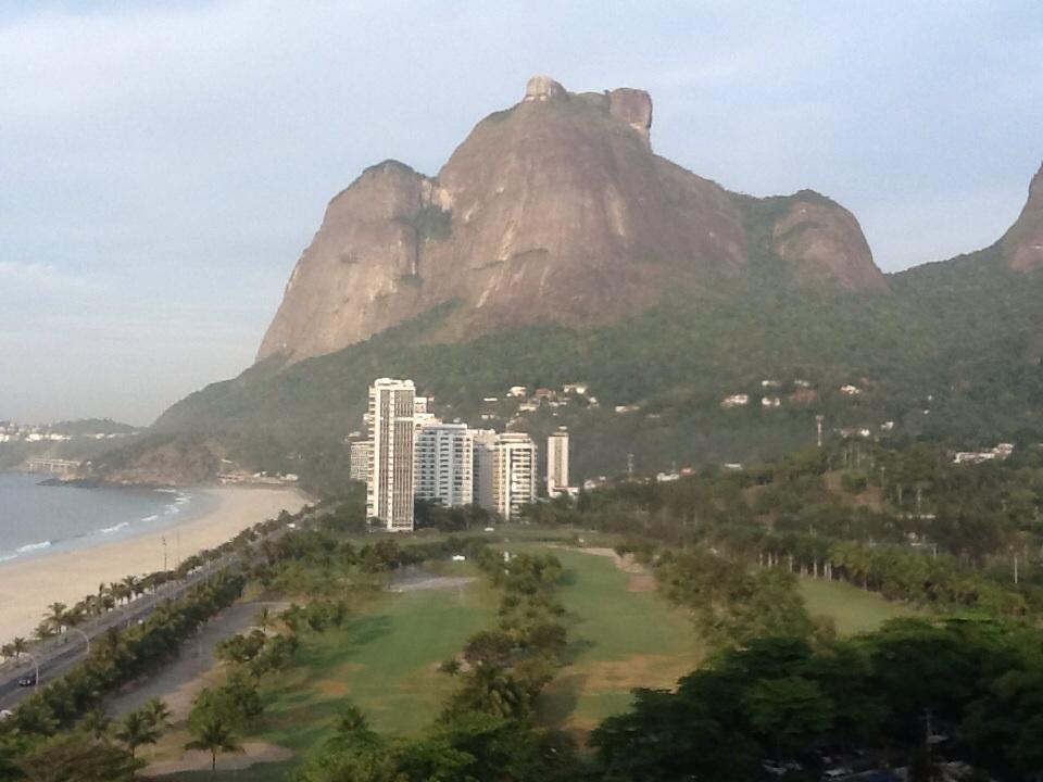 How's the view from my hotel room this week? Those holes are the back 9 at Gavea Country Club.
#BrazilOpen