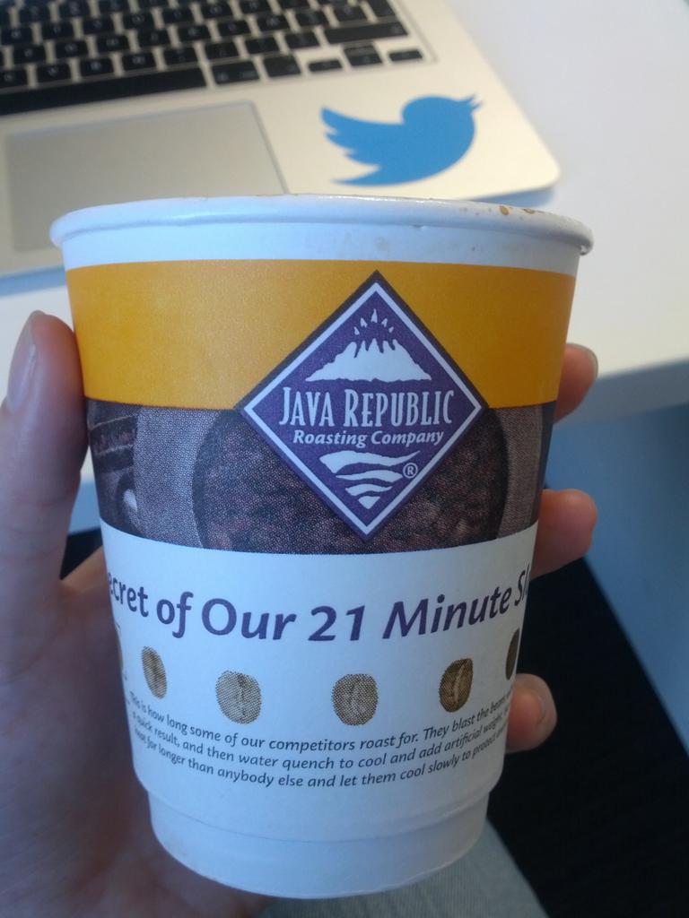 antoinette's tweet photo. Thanks @JavaRepublic for helping me through the day after #TwitterOnTap :-) http://t.co/rqy4LpHqN9