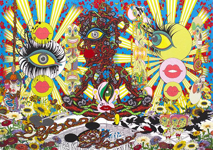 サイケデリック×ボップアート、東京・渋谷で田名網敬一の個展が開催中