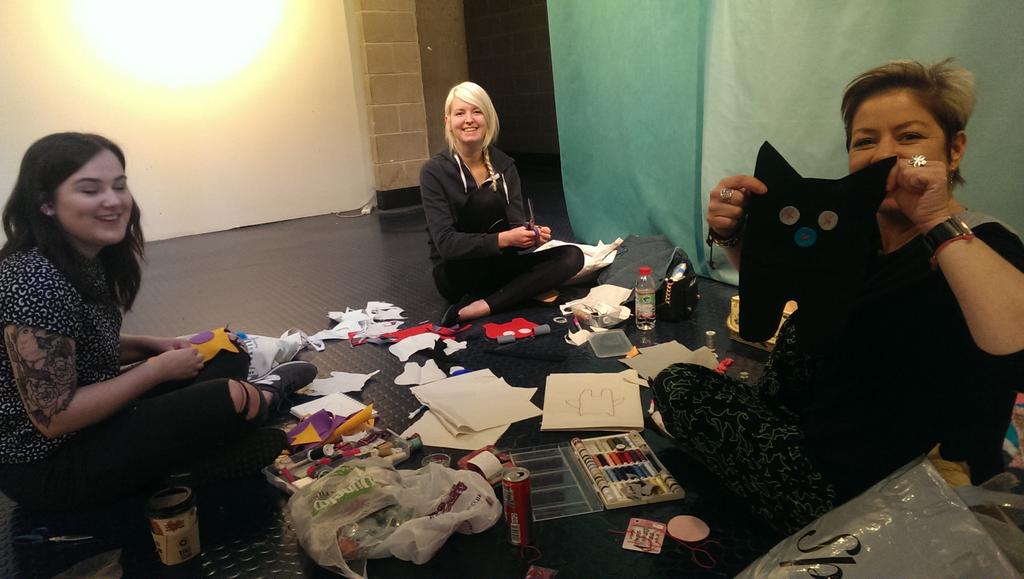 daisyspages's tweet photo. Sewing and prototyping is taking place with #rippleeffect producing toys for #mentalwellbeing #cbd2014 http://t.co/ON0Giyu2ok