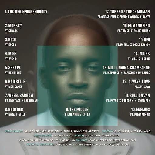 Mine ft @wizkidayo '@choccitymusic: Which is your fave track on @MI_Abaga's #ChairmanAlbum? ' Bullion van'