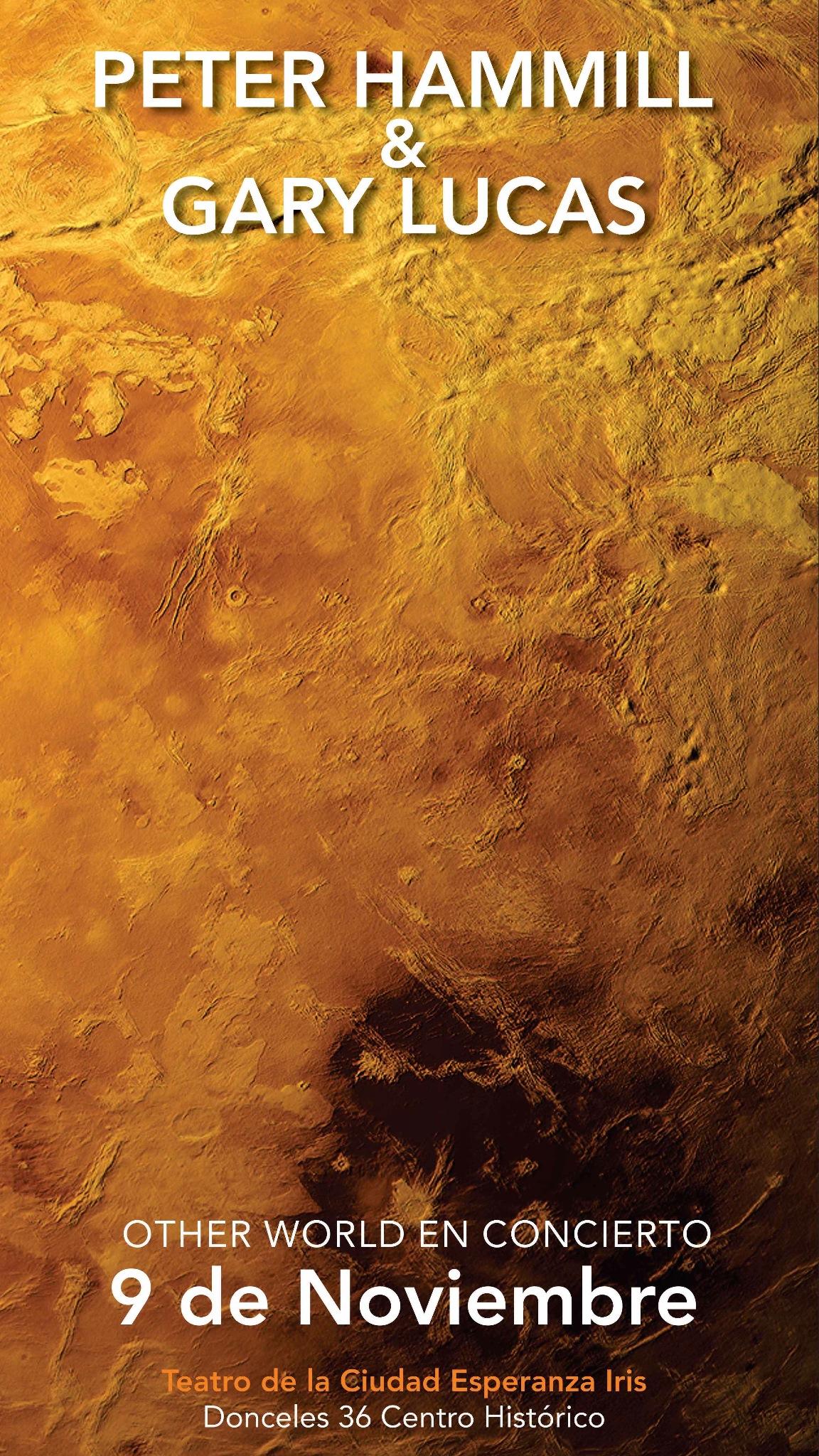 Happy Birthday Peter Hammill !! Looking forward to Sun. night in Mexico City :-)  