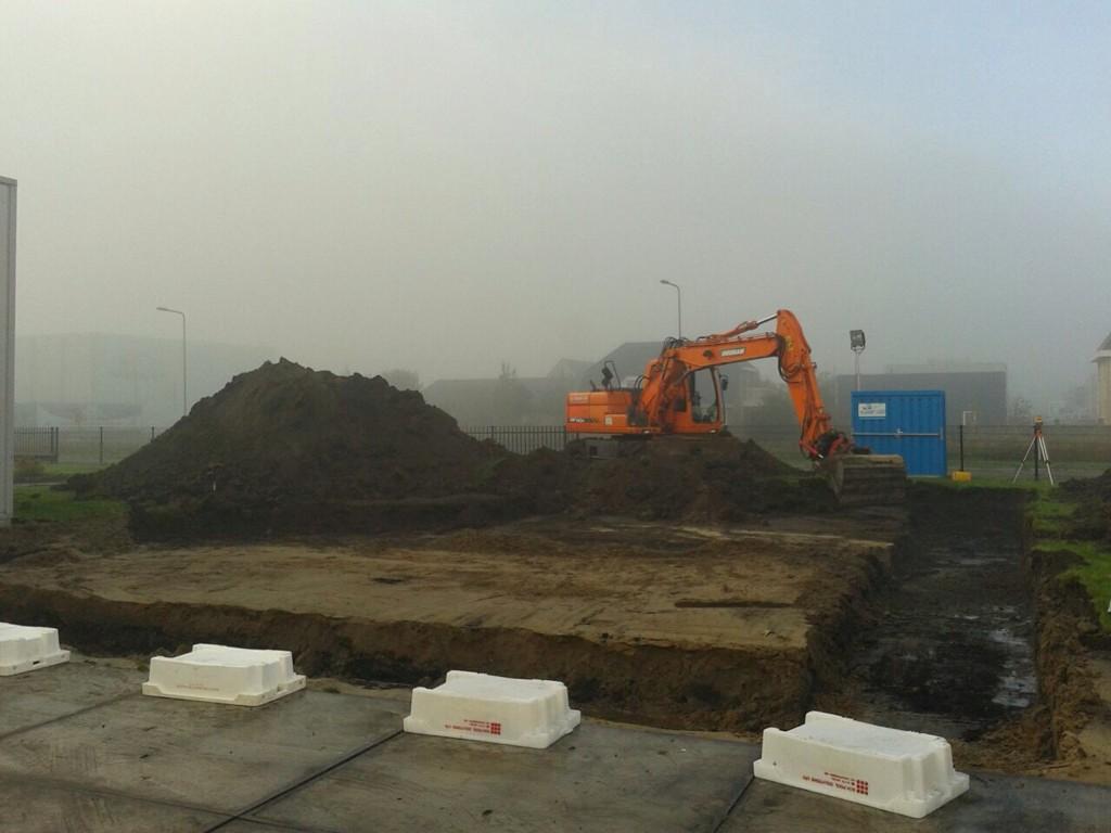 Graafwerkzaamheden voor onze uitbreiding zijn begonnen!