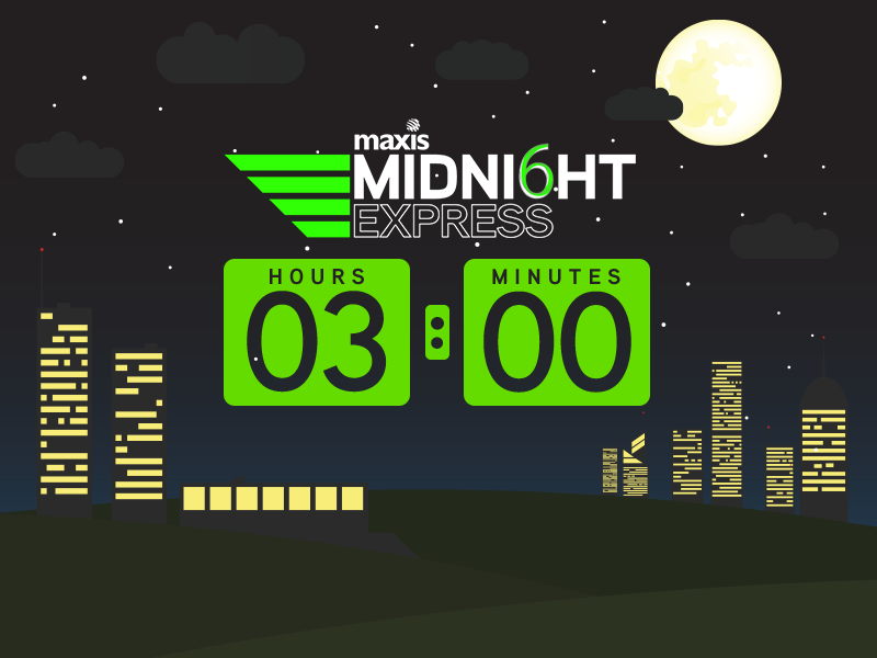 Maxis's tweet photo. #MaxisMidnightExpress countdown: 3 hrs till iPhone 6 is all yrs! Are u having it delivered or collecting it yrself? http://t.co/if9GlyrA9y