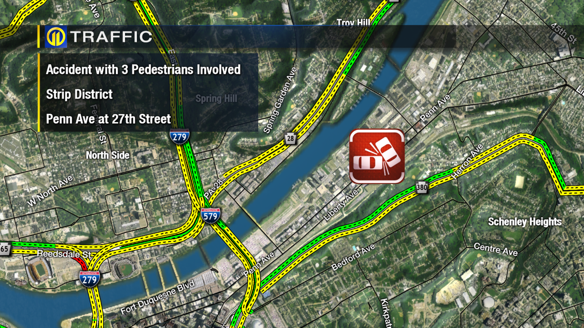 WPXI Traffic tweet media