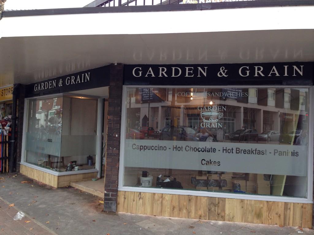 AltSignGraphics's tweet image. New sandwich coffee shop opening soon in timperley village. Foamex letters on locators and frosted window vinyl.