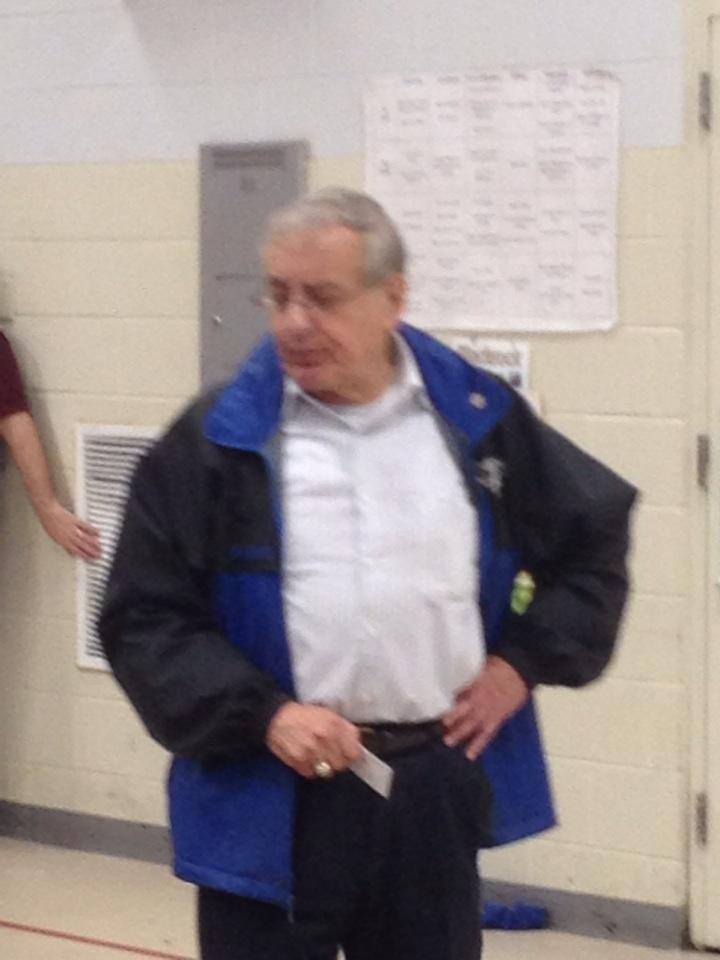 BlackrockBuzz's tweet photo. Mr. Feinstein at Blackrock.  Check for your scholar cards tonight! http://t.co/E5PgrAL2AJ