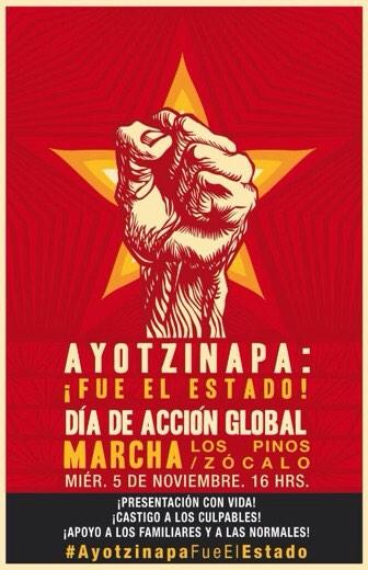 MigrarMX's tweet photo. Remember remember
the 5th of November
GLOBAL ACTION DAY
X #Ayotzinapa
#GameOverEPN
http://t.co/8lQCgDtuuL
#5N