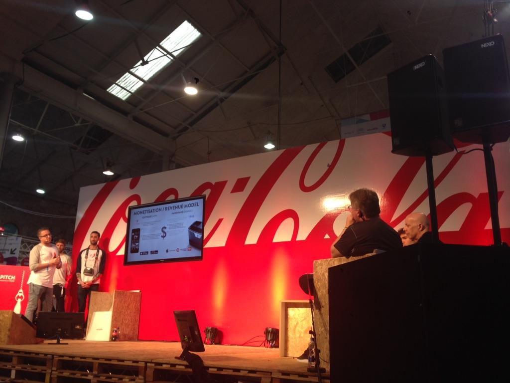 Learning how to nail a 5min pitch <a href="/CocaColaCo/">The Coca-Cola Co.</a> stage #WebSummit2014