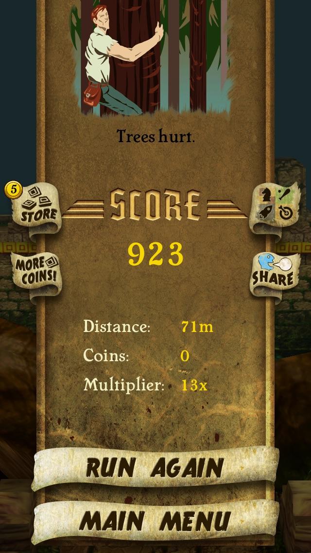 AeyL's tweet photo. I got 923 points while escaping from demon monkeys. Beat that! http://t.co/KBbcg25XAe #TempleRun http://t.co/dltxlhFAUo
