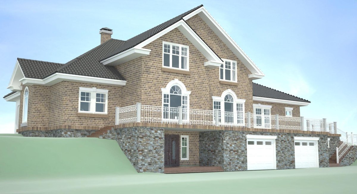 Geolongo's tweet image. Заказчик согласовал планировки и дизайн фасада.Приступили к АР.
geolongo.ru/proektirovanie/